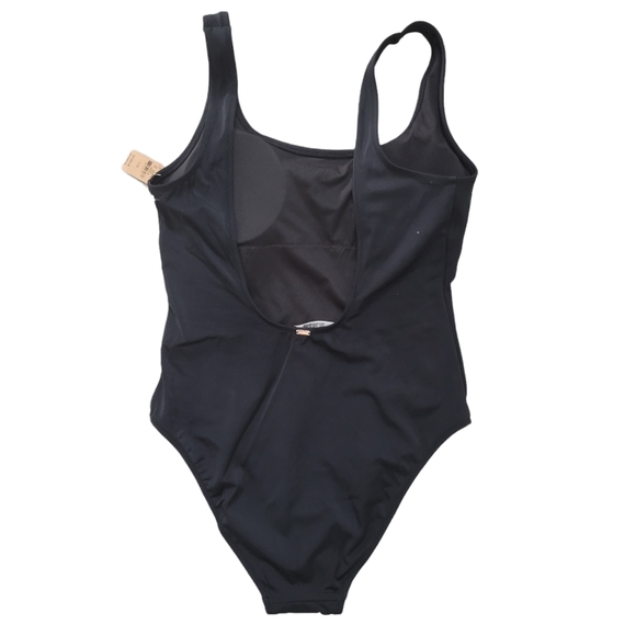 NWT Victoria's secret PINK one piece swimsuit black L - Picture 3 of 6